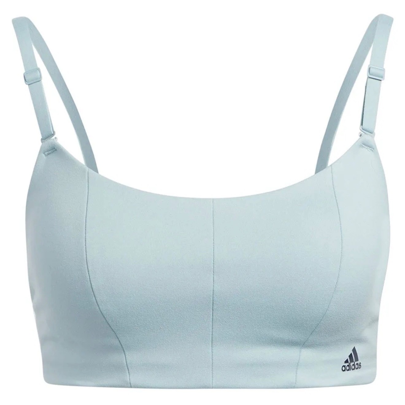 Adidas Yoga Studio Light-Support Bra Blue Hf2269 Xl D-Dd Nwt Women's